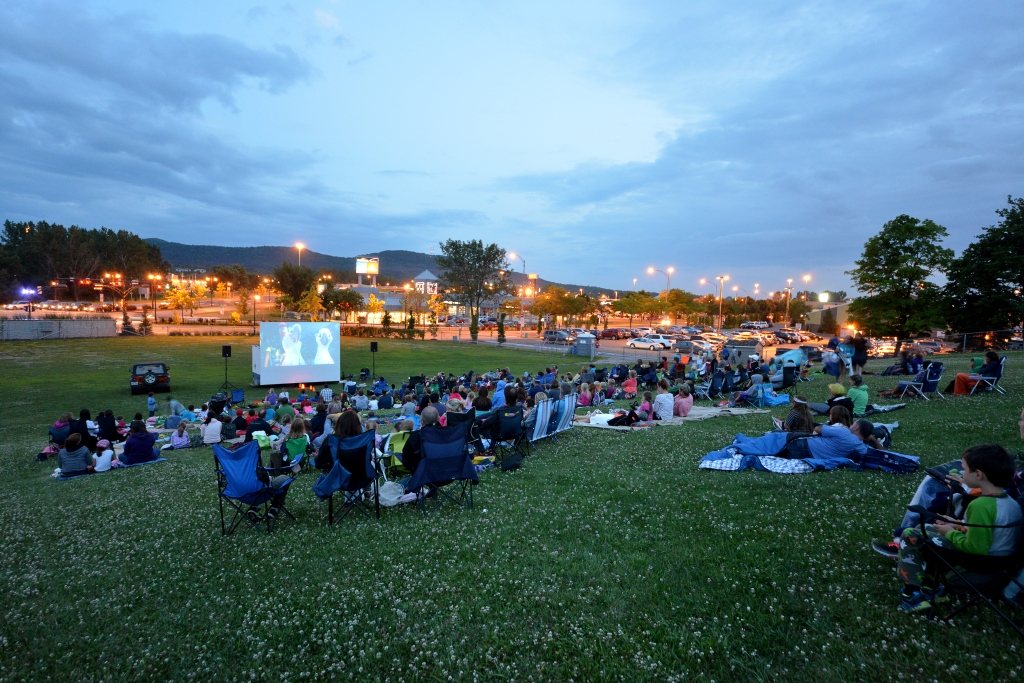 Cinéma en plein air